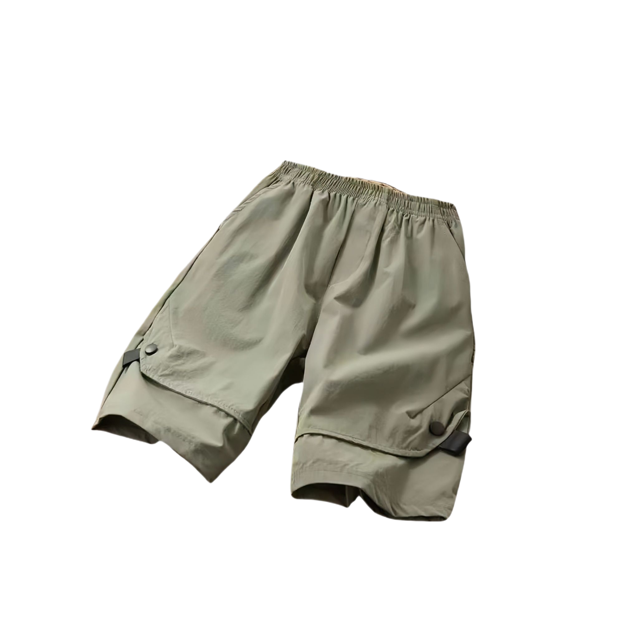 2025 Boys' Stretch Quick-Dry Cargo Shorts – Lightweight Summer Wear
