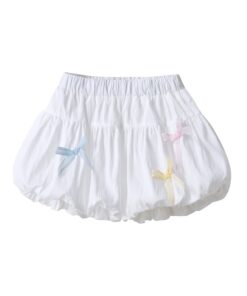 Lightweight Summer Shorts for Girls – Cute Bowknot & Comfy Fit